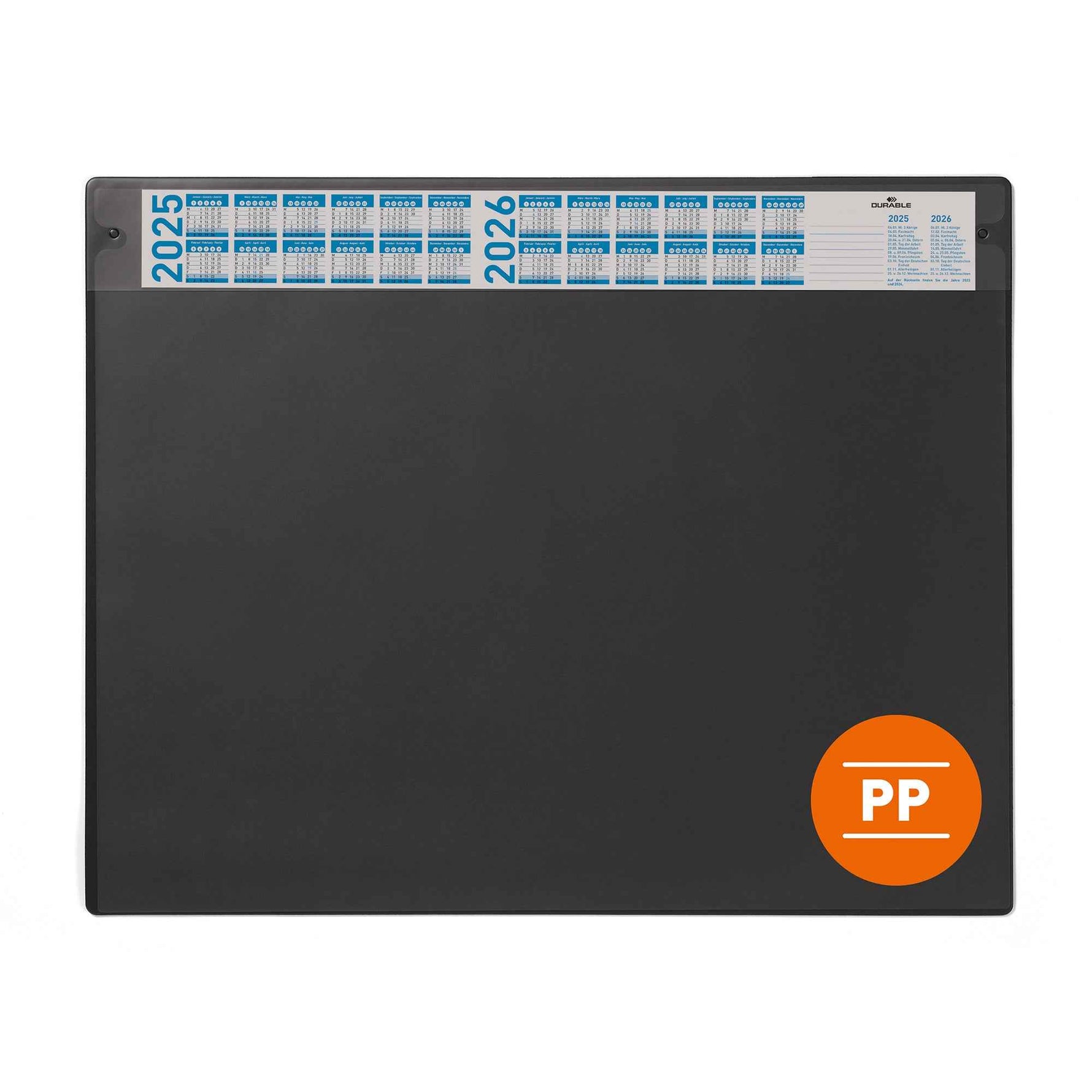 DURABLE Schreibunterlage mit Folienauflage mit Kalender 4 Jahre