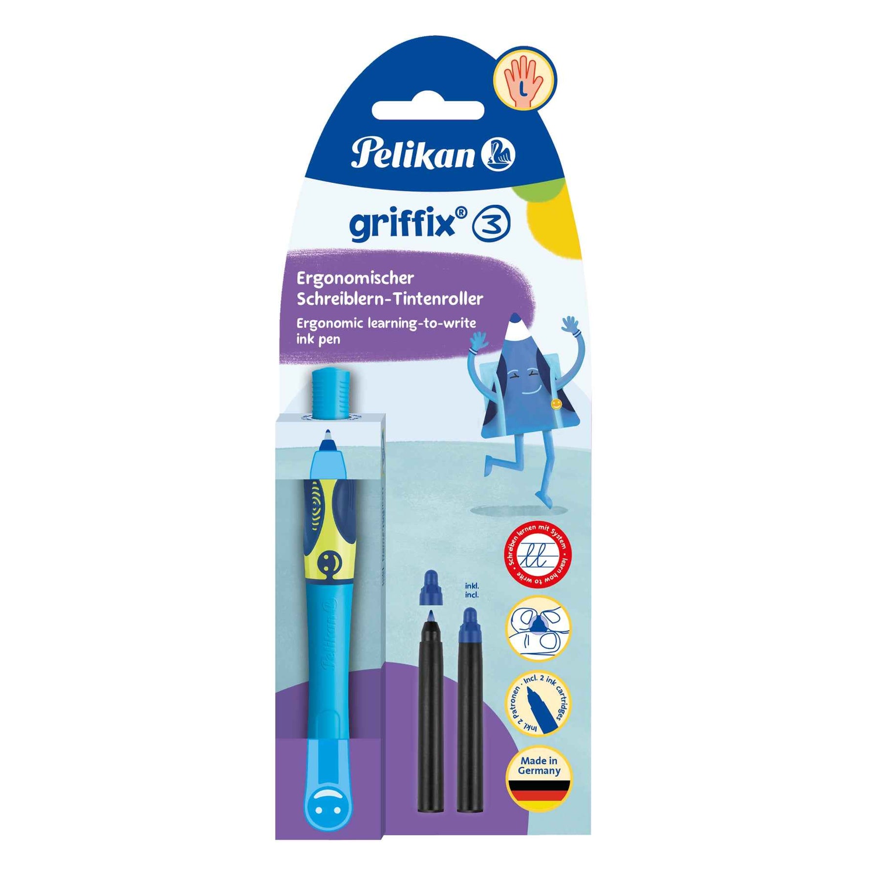 Pelikan Tintenroller griffix® Linkshänder