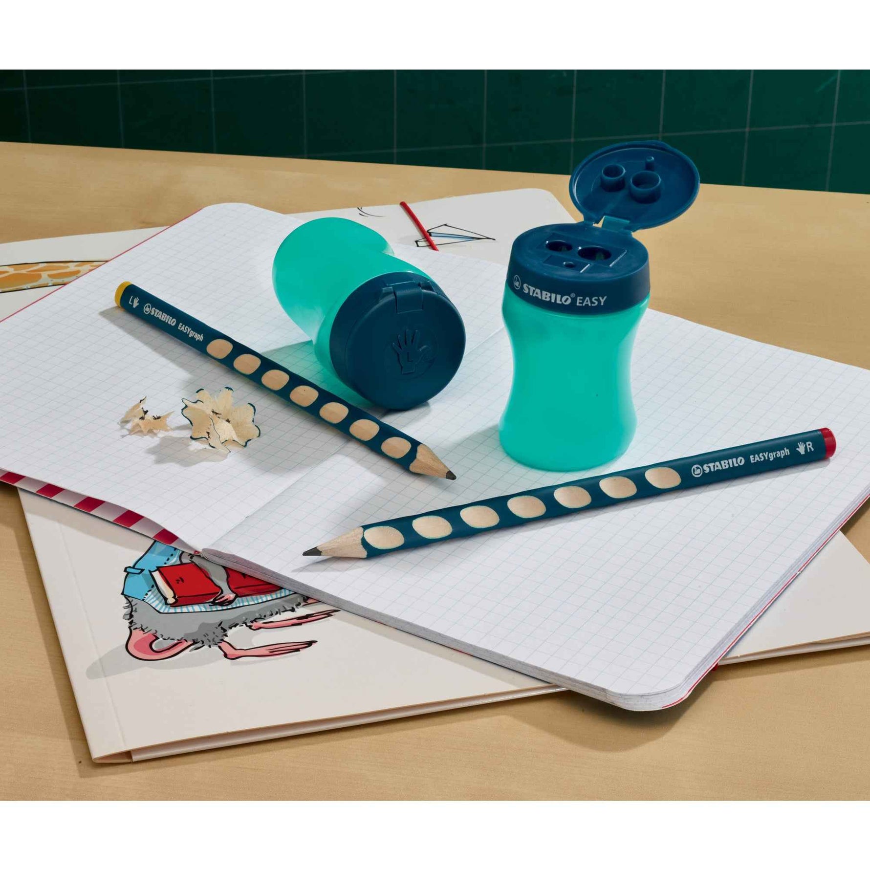 STABILO® Dosenspitzer EASYsharpener Linkshänder