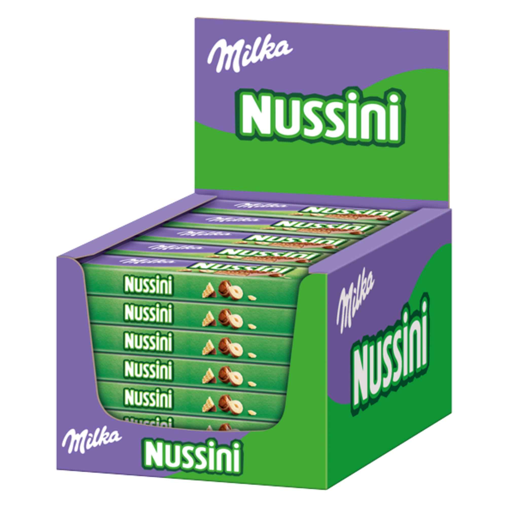 Milka Schokoriegel Nussini Haselnuss