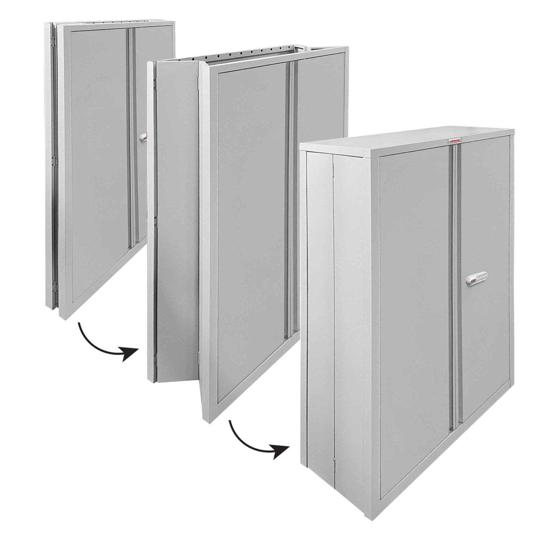 Phoenix Flügeltürenschrank SCF faltbar 915 x 1.400 x 370 mm (B x H x T)