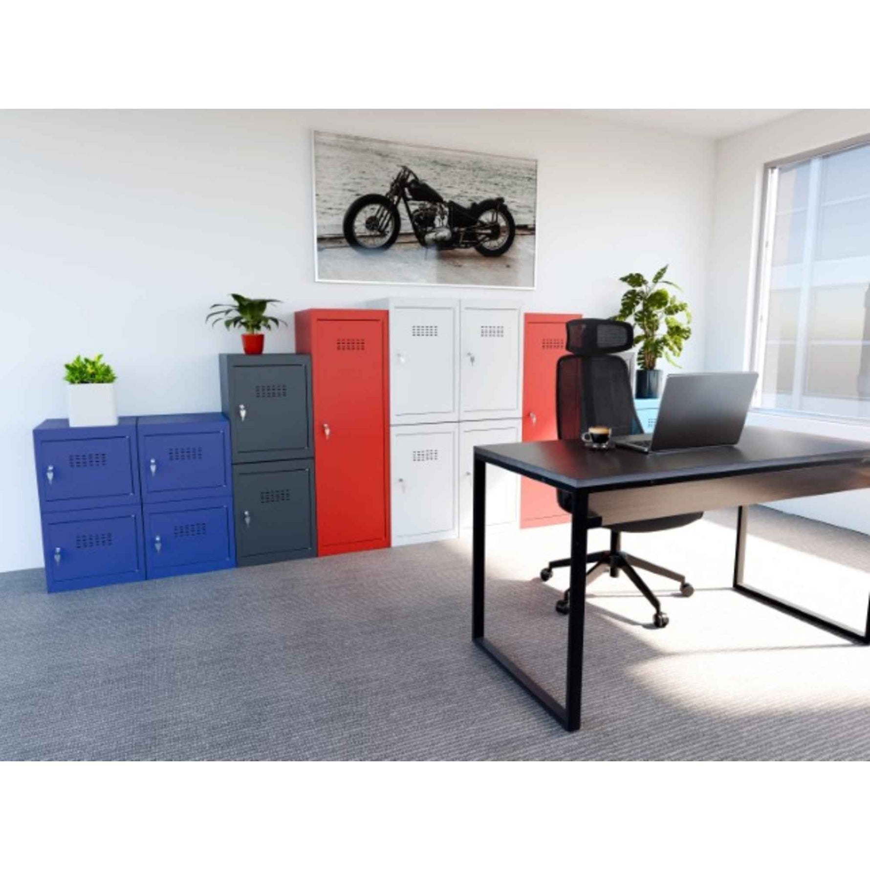 Phoenix Schließfachschrank CL 400 x 1.265 x 400 mm (B x H x T)