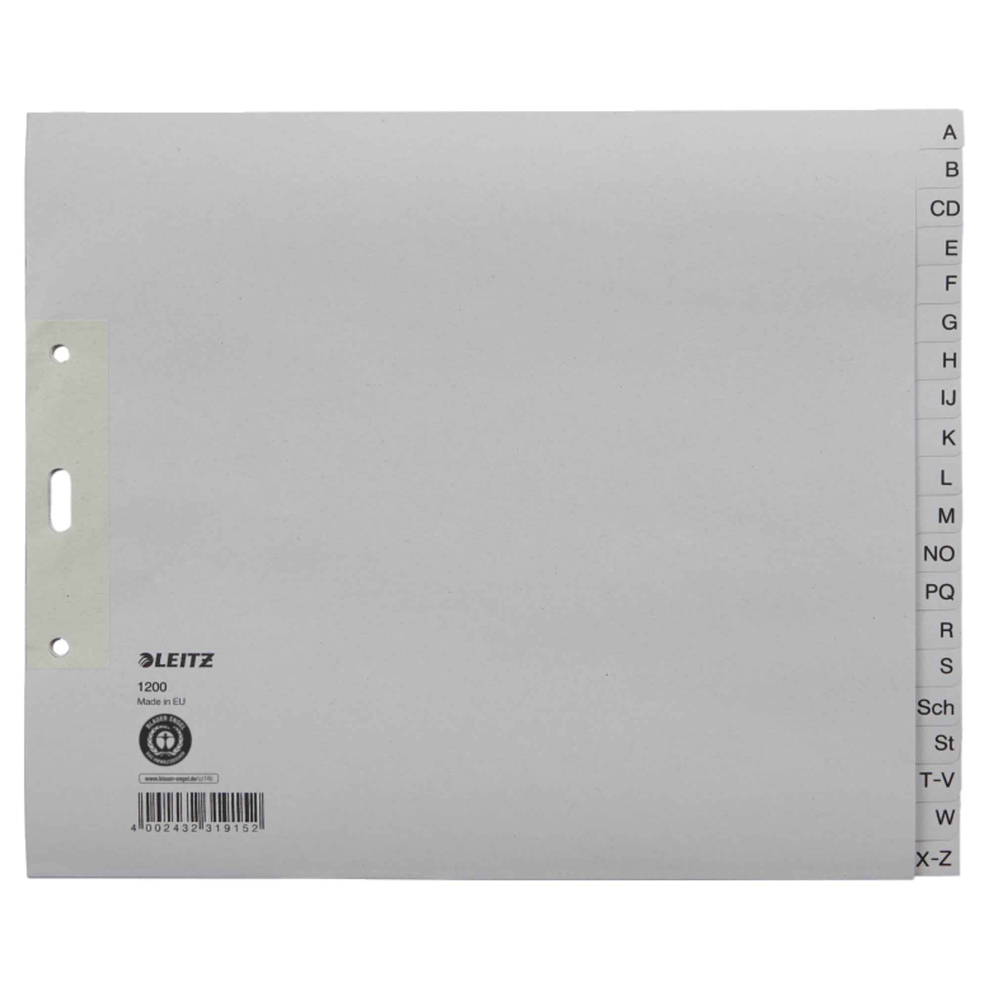 Leitz A-Z Register 24 x 21 cm (B x H)