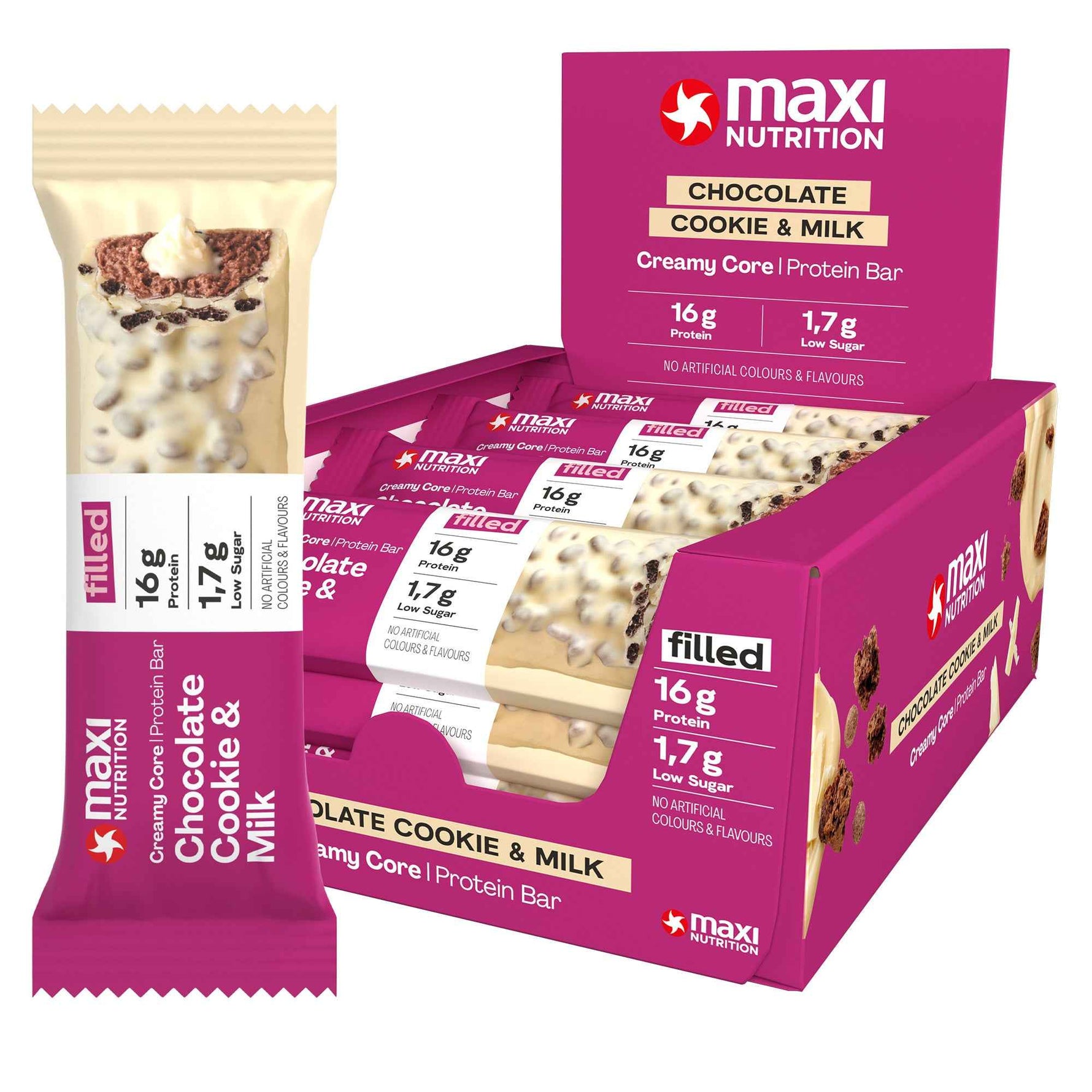 MaxiNutrition Proteinriegel Creamy Core