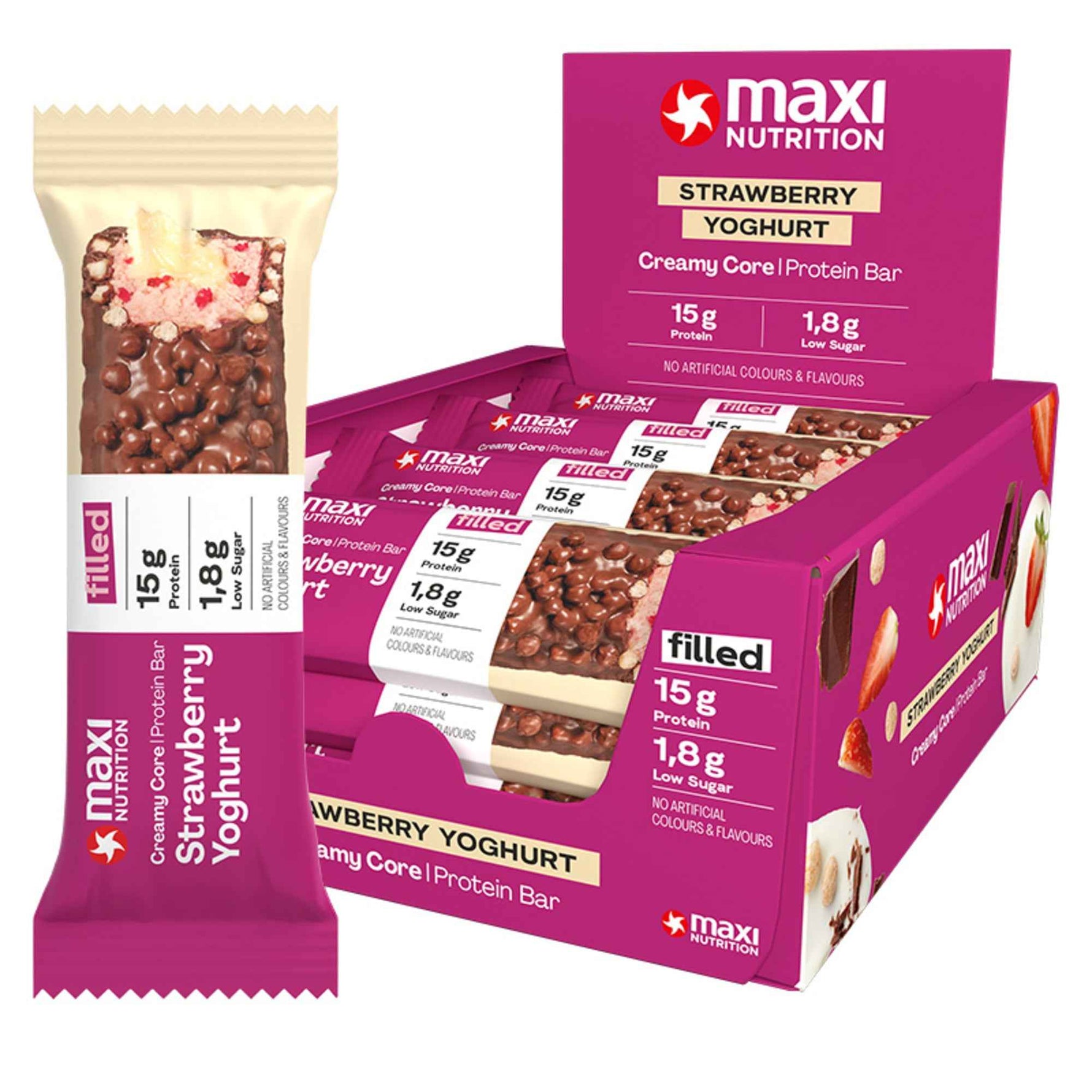 MaxiNutrition Proteinriegel Creamy Core