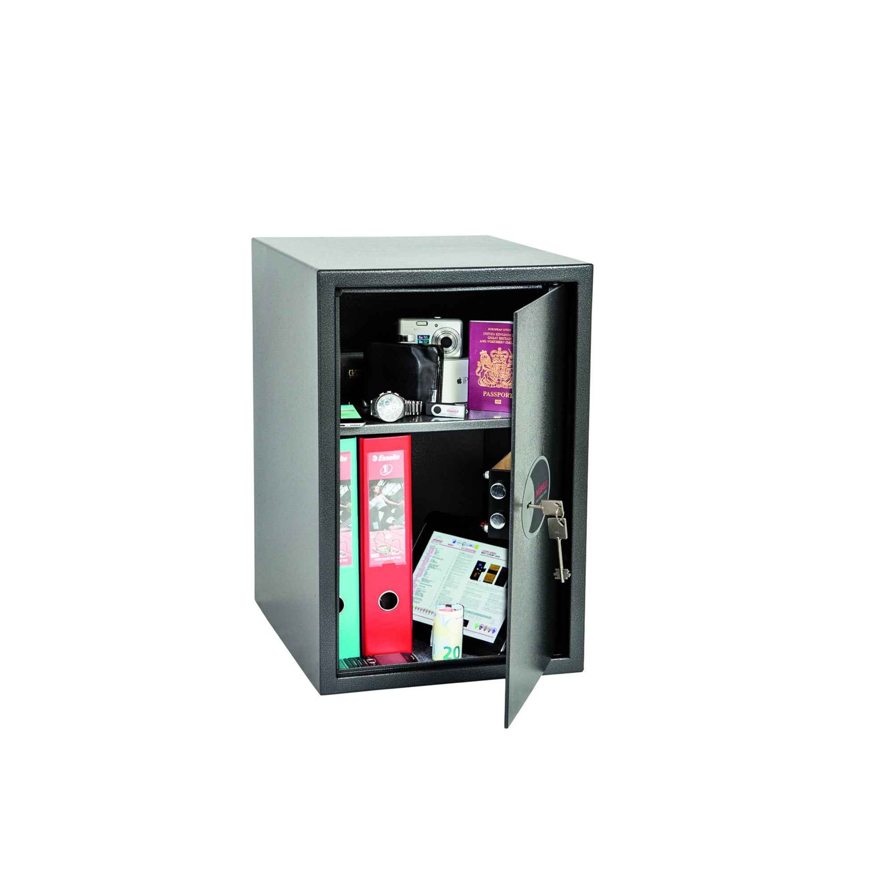 Phoenix Tresor Vela Home & Office Doppelbartschloss 88 l