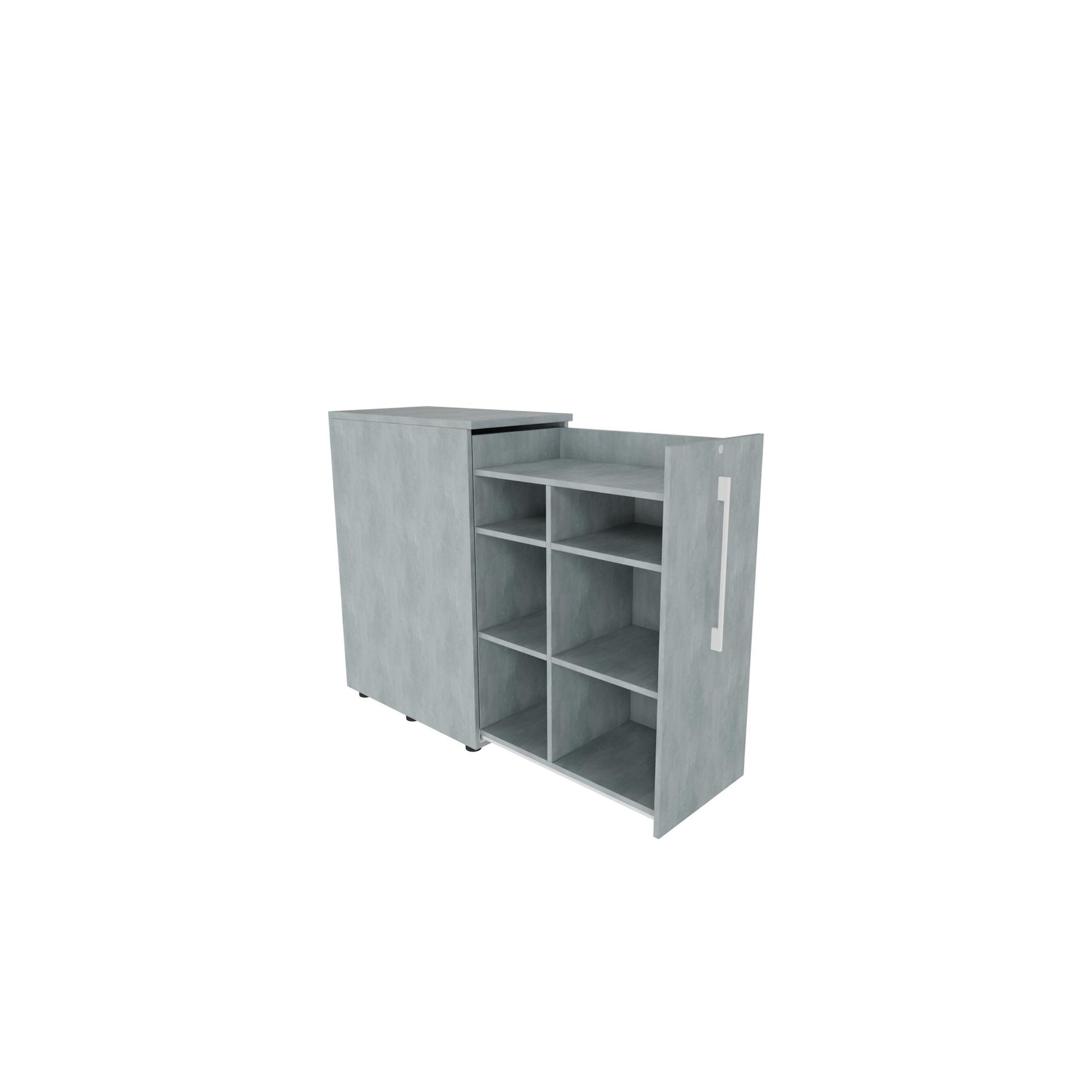 Neutralware Beistellcontainer 463 x 1.115 x 800 mm (B x H x T) rechts offen – Produktbild 11