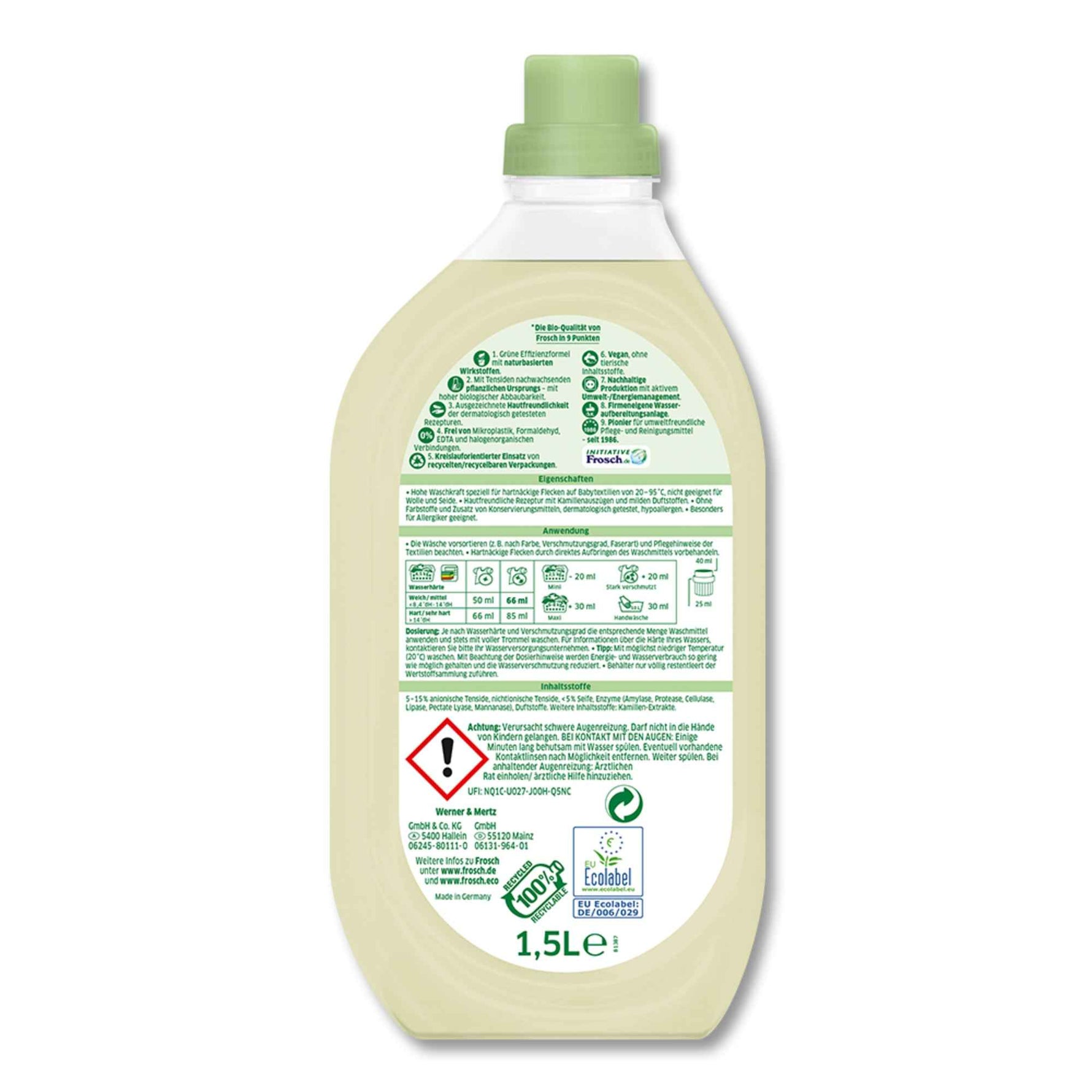 Frosch Waschmittel Baby
