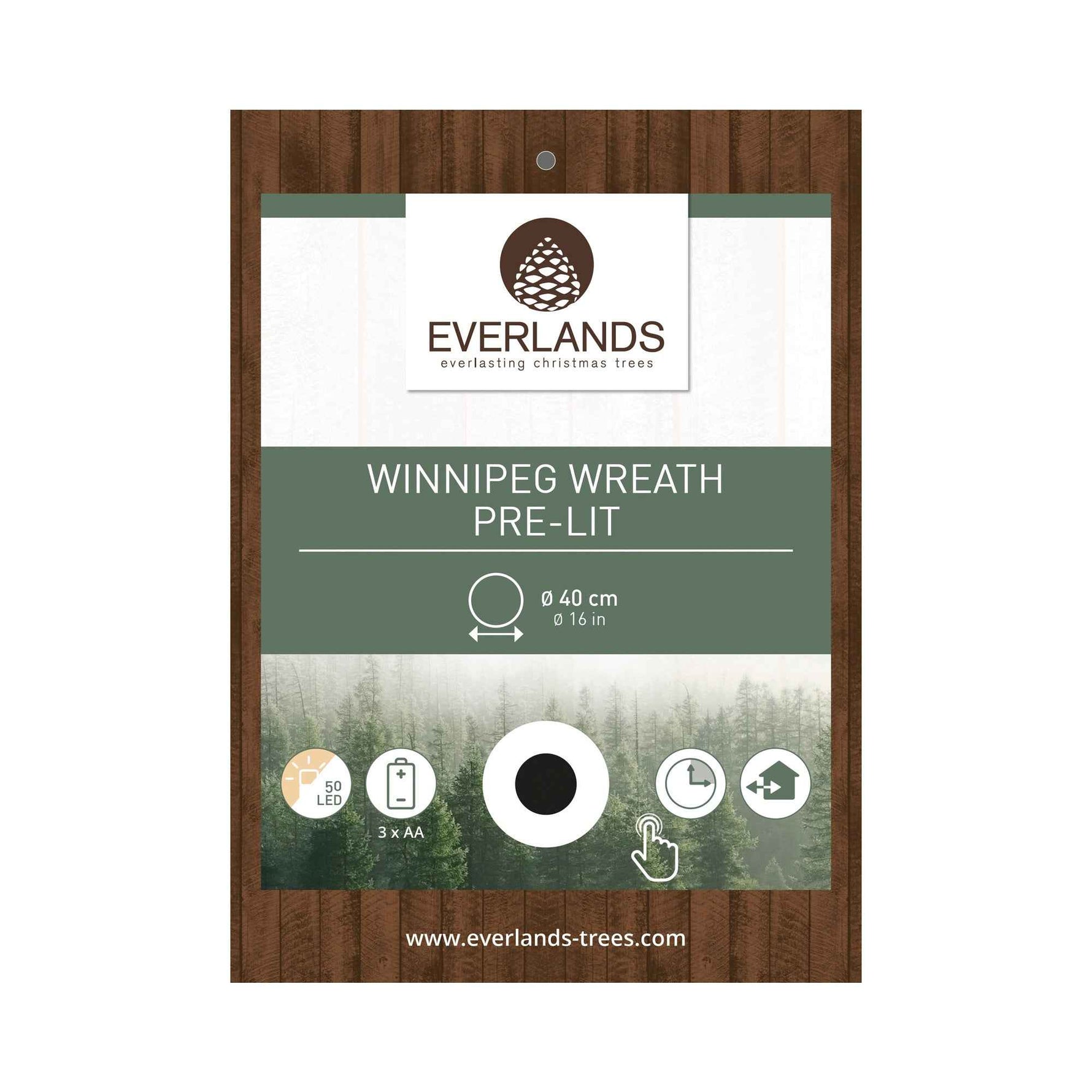 EVERLANDS Weihnachtskranz Winnipeg
