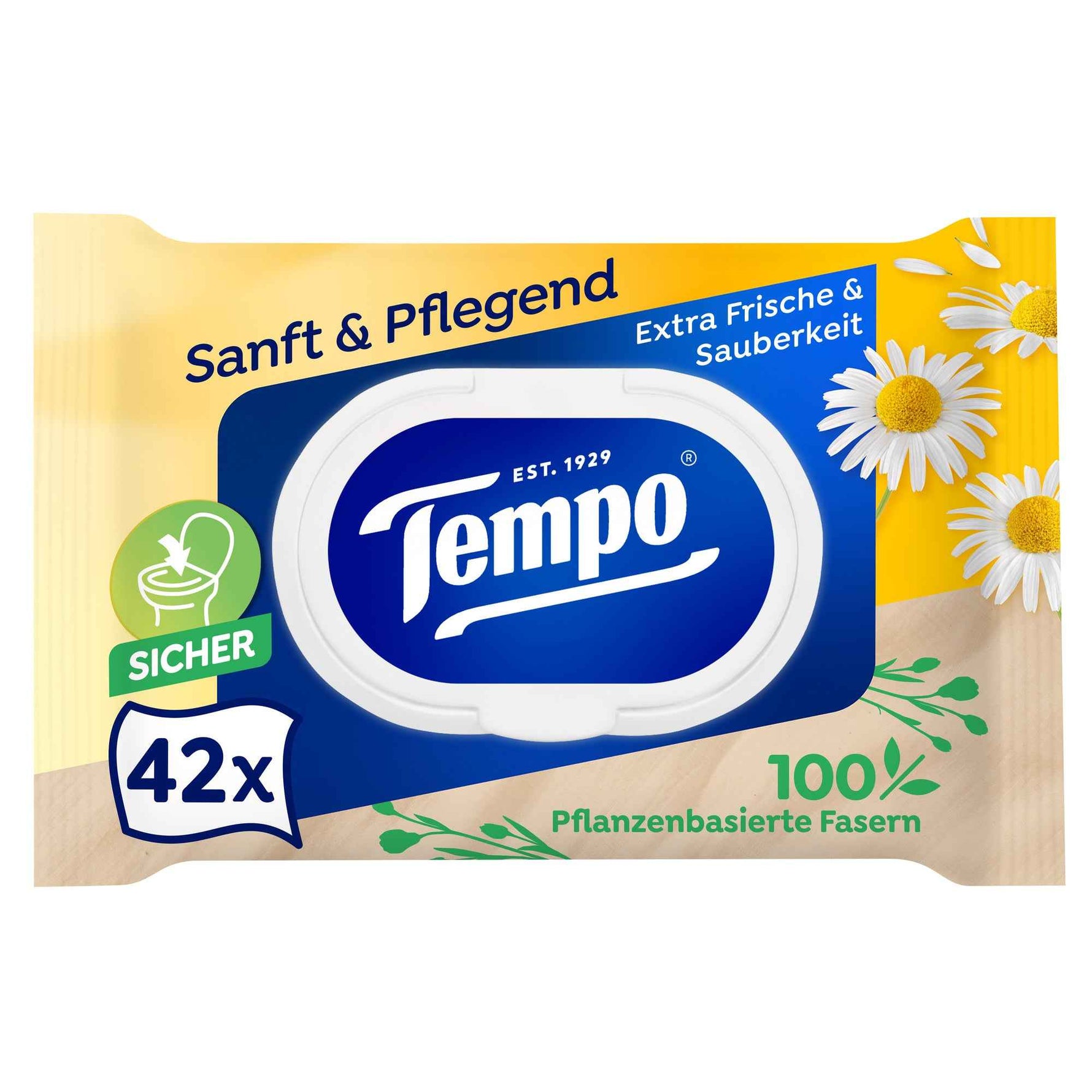 Tempo® Feuchtes Toilettenpapier Sanft & Pflegend