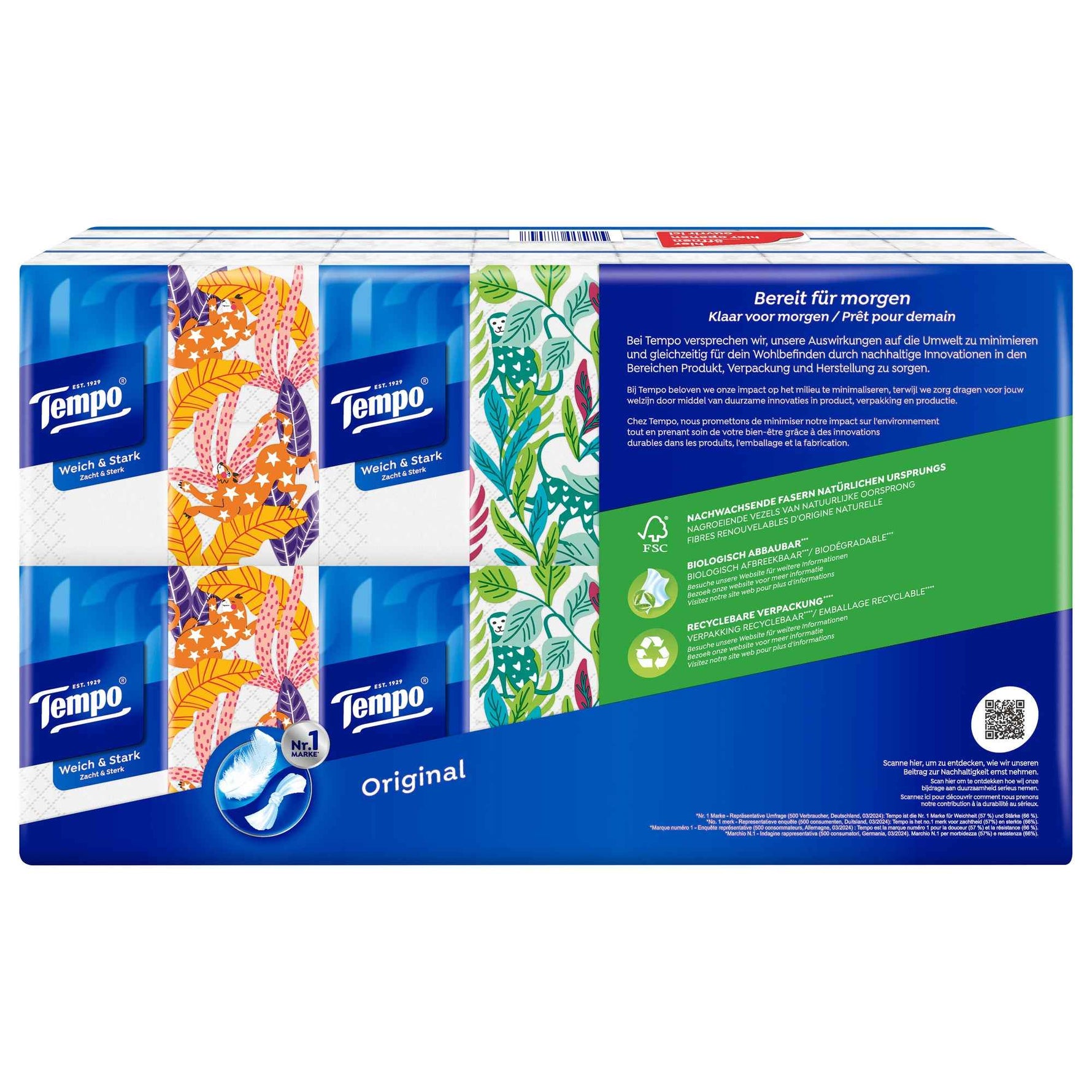 Tempo® Papiertaschentücher Original Design Edition