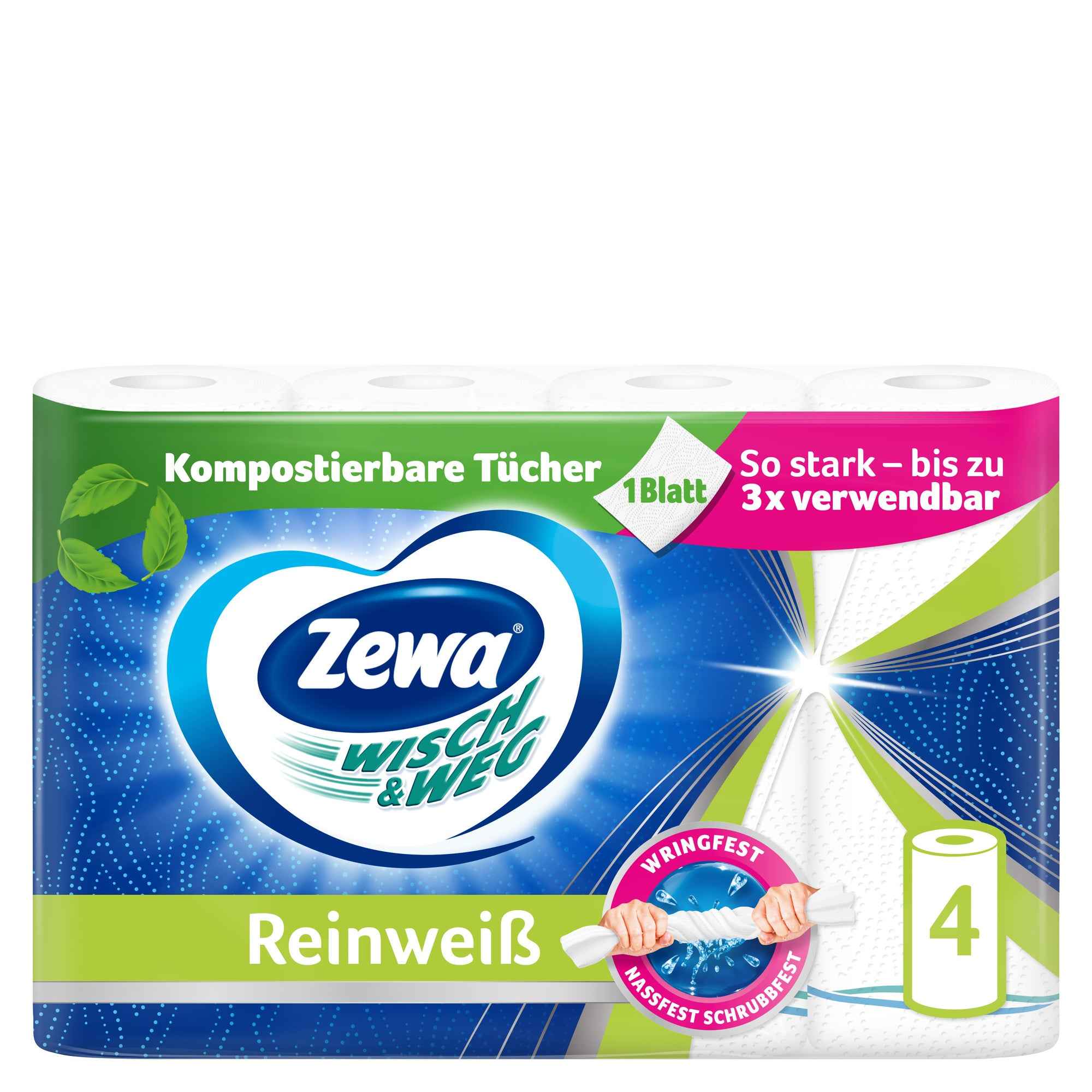 Zewa Küchenrolle Wisch & Weg Reinweiß