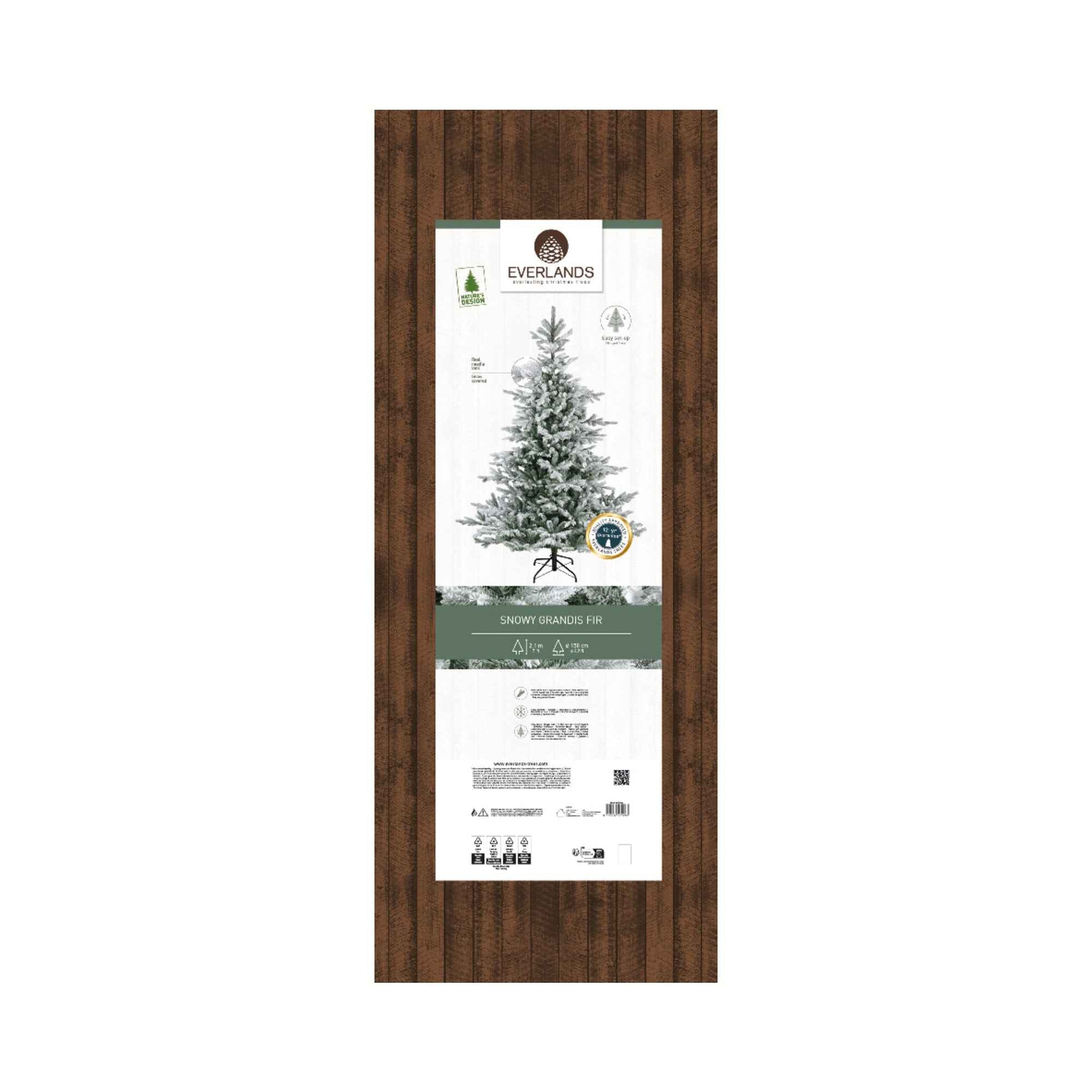 EVERLANDS Weihnachtsbaum Grandis 150 x 210 cm (Ø x H)