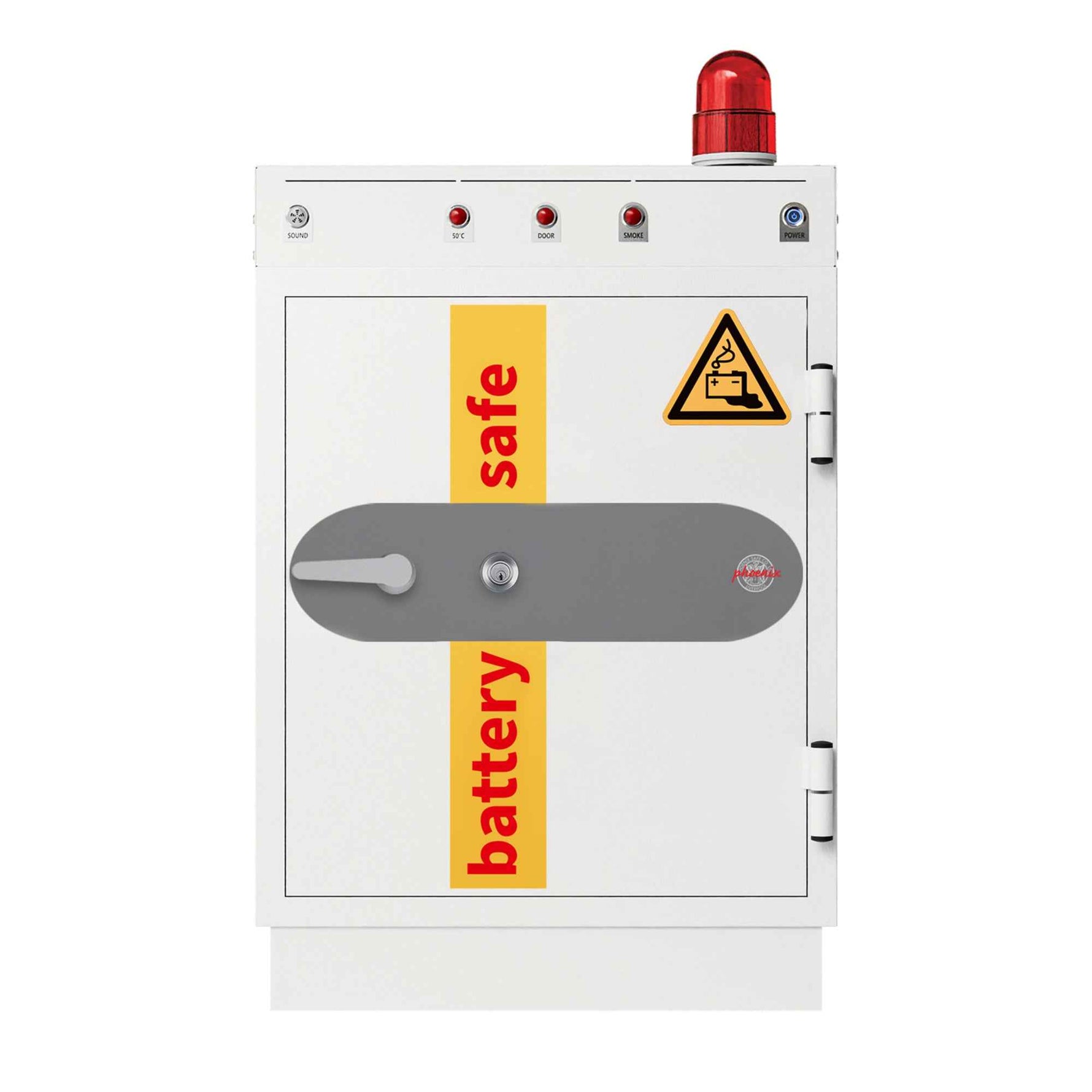 Phoenix Batterietresor Battery Commander Pro Schlüsselschloss 69 x 99,5 x 71 cm (B x H x T)