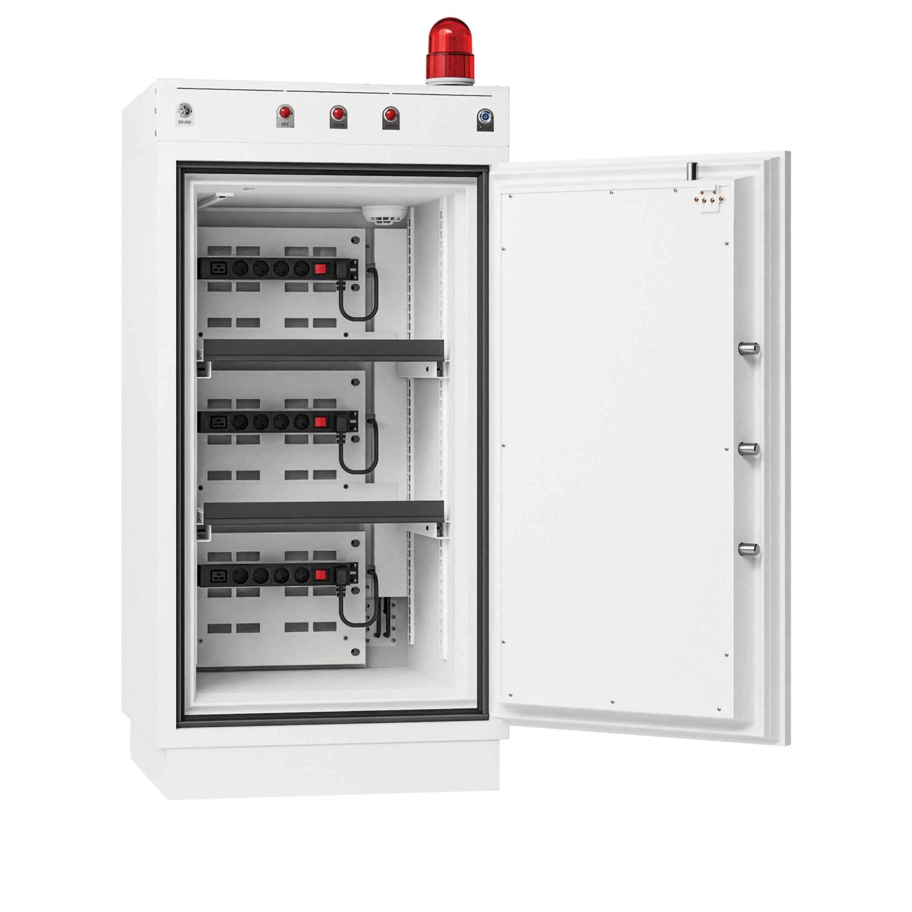 Phoenix Batterietresor Battery Commander Pro Schlüsselschloss 69 x 138,5 x 71 cm (B x H x T)