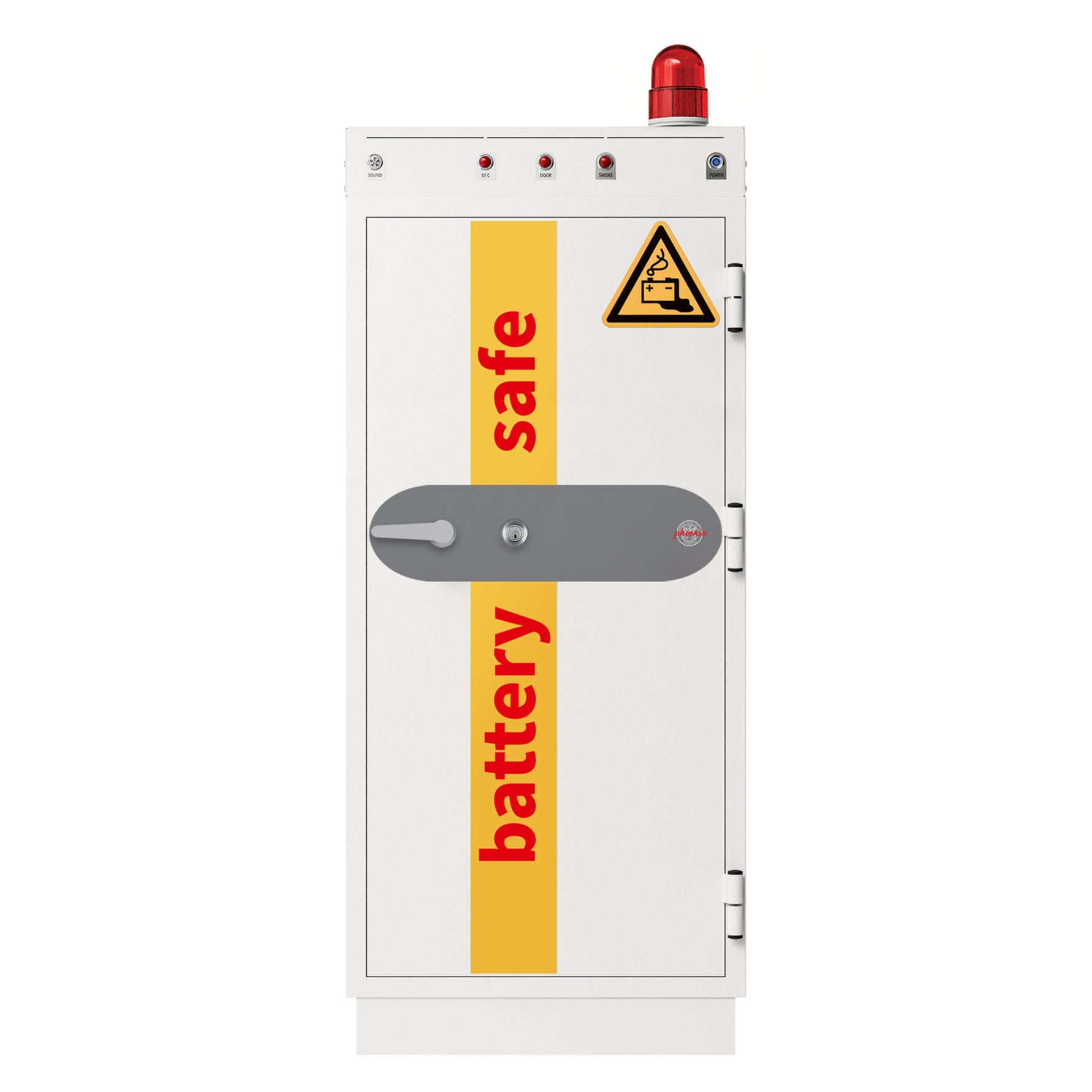 Phoenix Batterietresor Battery Commander Pro Schlüsselschloss 69 x 161 x 71 cm (B x H x T)