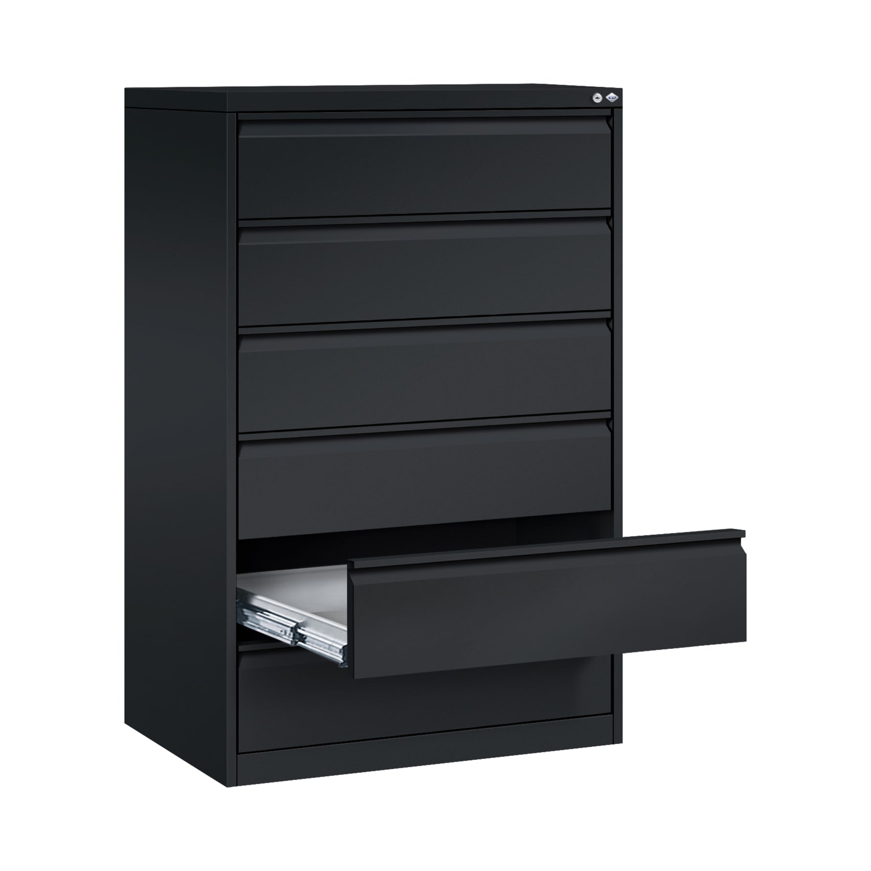 C+P Karteischrank Acurado 787 x 1.357 x 590 mm (B x H x T) – Produktbild 6