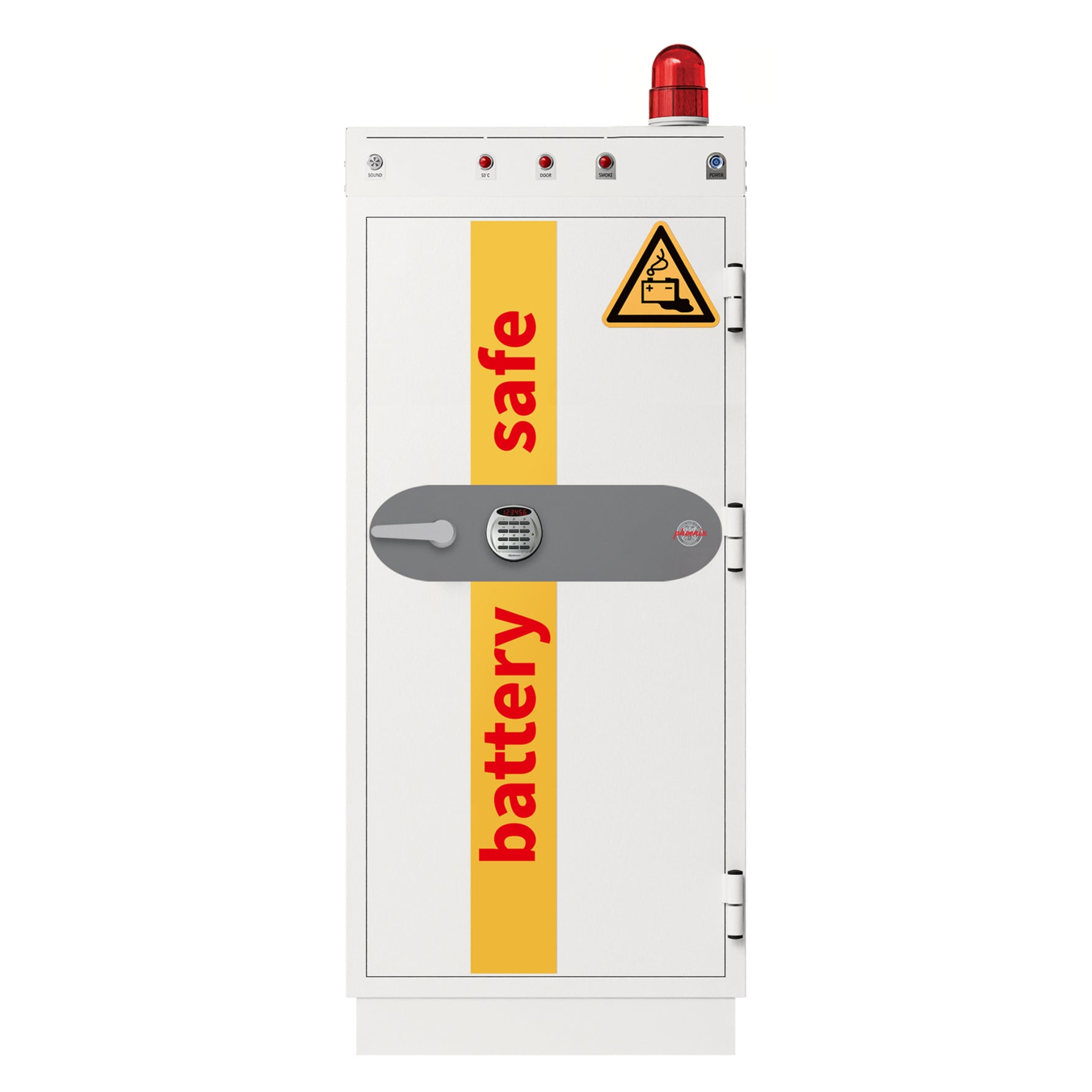 Phoenix Batterietresor Battery Commander Pro Elektroschloss 69 x 161 x 71 cm (B x H x T)