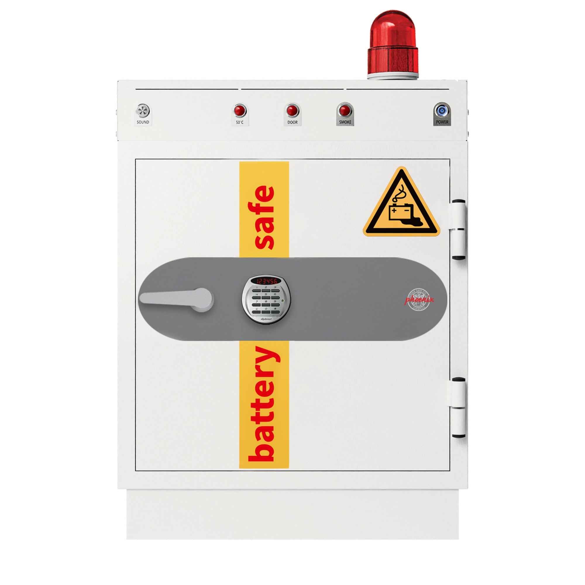 Phoenix Batterietresor Battery Commander Pro Elektroschloss 69 x 85,5 x 71 cm (B x H x T)