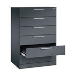 C+P Karteischrank Asisto 800 x 1.298 x 600 mm (B x H x T) DIN A5 quer