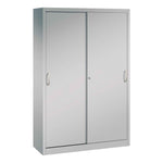 C+P Schiebetürenschrank Acurado 1.200 x 1.950 x 400 mm (B x H x T) weißaluminium