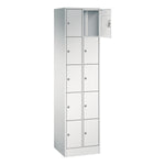 C+P Schließfachschrank Serie 8070 mit Sockel 2 Abteile – Produktbild 2