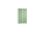 C+P Wandschließfach Intro 460 x 770 x 200 mm (B x H x T) 12 Fächer lichtgrau – Produktbild 9
