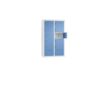 C+P Wandschließfach Intro 460 x 770 x 200 mm (B x H x T) 12 Fächer lichtgrau – Produktbild 3