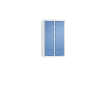 C+P Wandschließfach Intro 460 x 770 x 200 mm (B x H x T) 12 Fächer lichtgrau – Produktbild 4