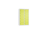 C+P Wandschließfach Intro 460 x 770 x 200 mm (B x H x T) 12 Fächer lichtgrau – Produktbild 16