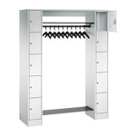 C+P Garderobenschrank Serie 8070 10 Fächer