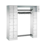 C+P Garderobenschrank Serie 8070 15 Fächer