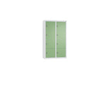 C+P Wandschließfach Intro 460 x 770 x 200 mm (B x H x T) 8 Fächer lichtgrau – Produktbild 12
