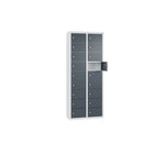 C+P Wandschließfach Intro 460 x 1.130 x 200 mm (B x H x T) 18 Fächer lichtgrau – Produktbild 15
