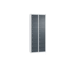 C+P Wandschließfach Intro 460 x 1.130 x 200 mm (B x H x T) 18 Fächer lichtgrau – Produktbild 16