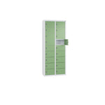 C+P Wandschließfach Intro 460 x 1.130 x 200 mm (B x H x T) 18 Fächer lichtgrau – Produktbild 11