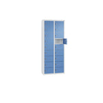 C+P Wandschließfach Intro 460 x 1.130 x 200 mm (B x H x T) 18 Fächer lichtgrau – Produktbild 5