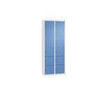 C+P Wandschließfach Intro 460 x 1.130 x 200 mm (B x H x T) 12 Fächer lichtgrau – Produktbild 6