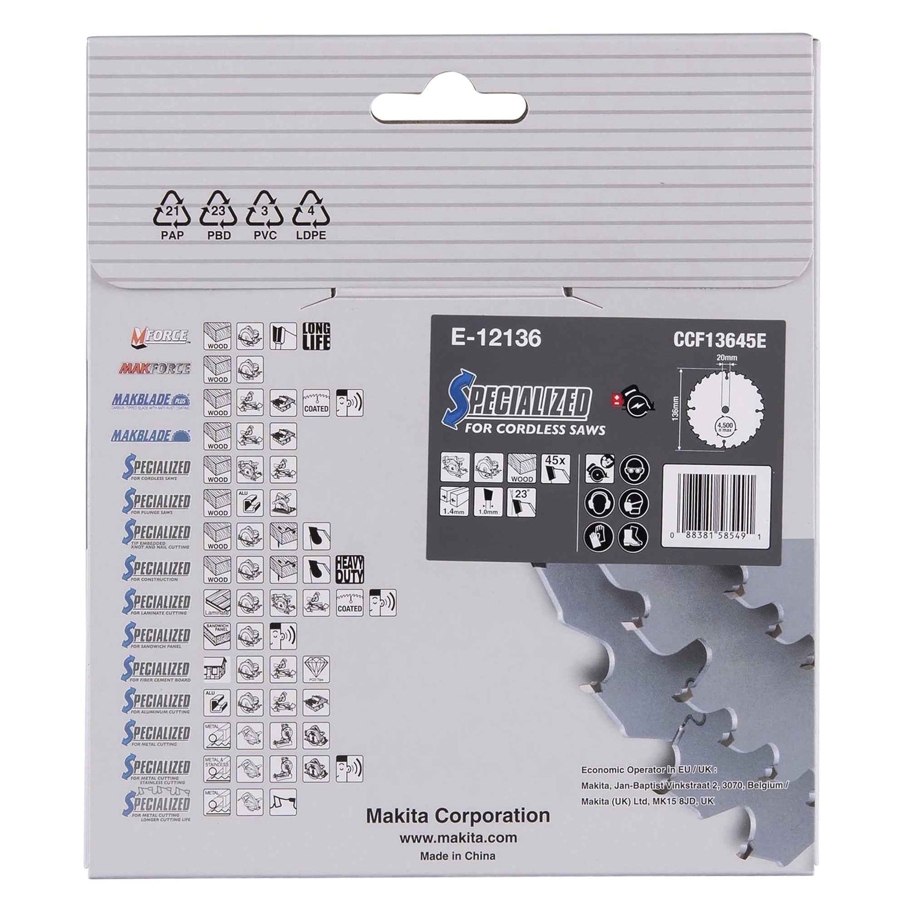 Makita® Sägeblatt EFFICUT
