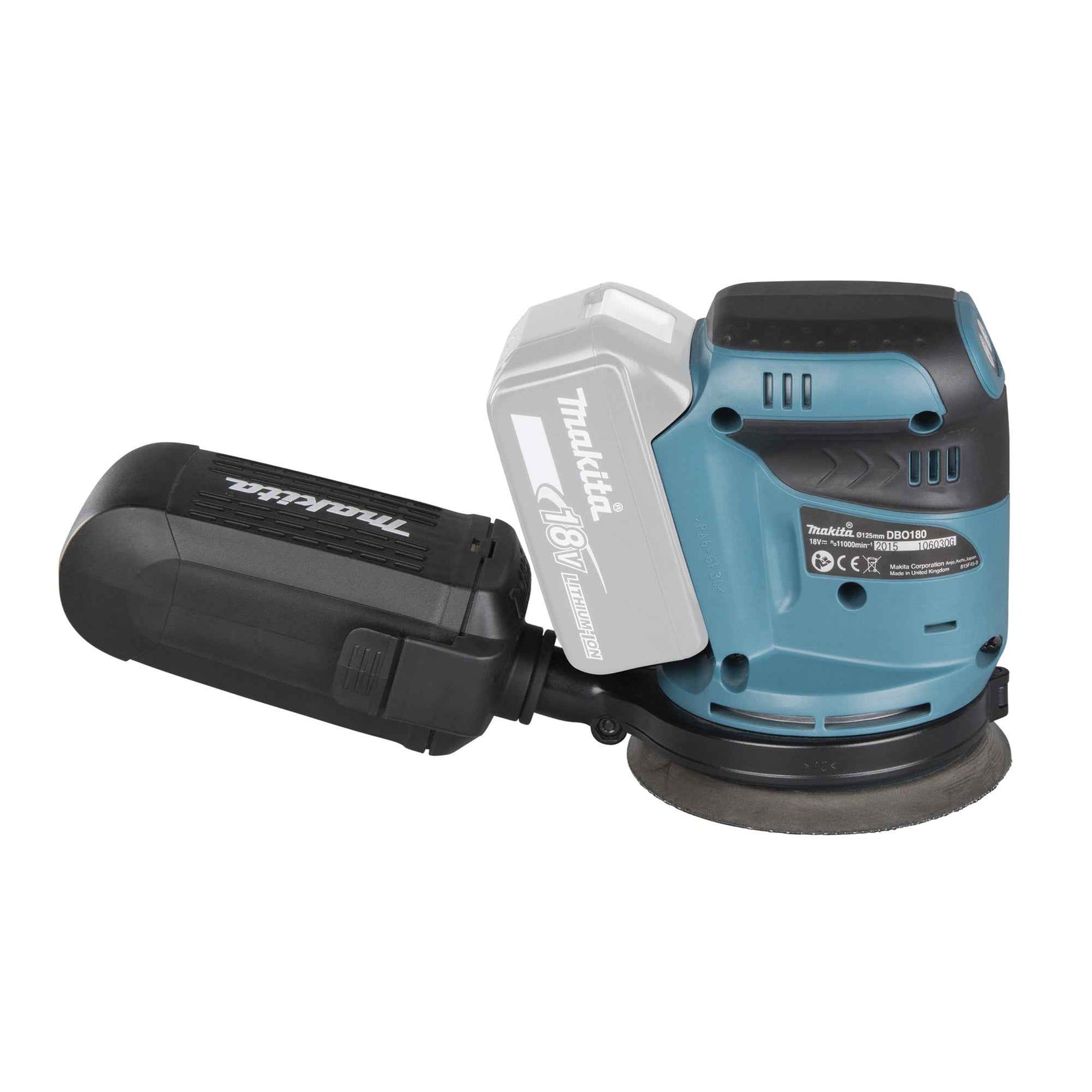 Makita® Exzenterschleifer DBO180Z Zubehör erforderlich