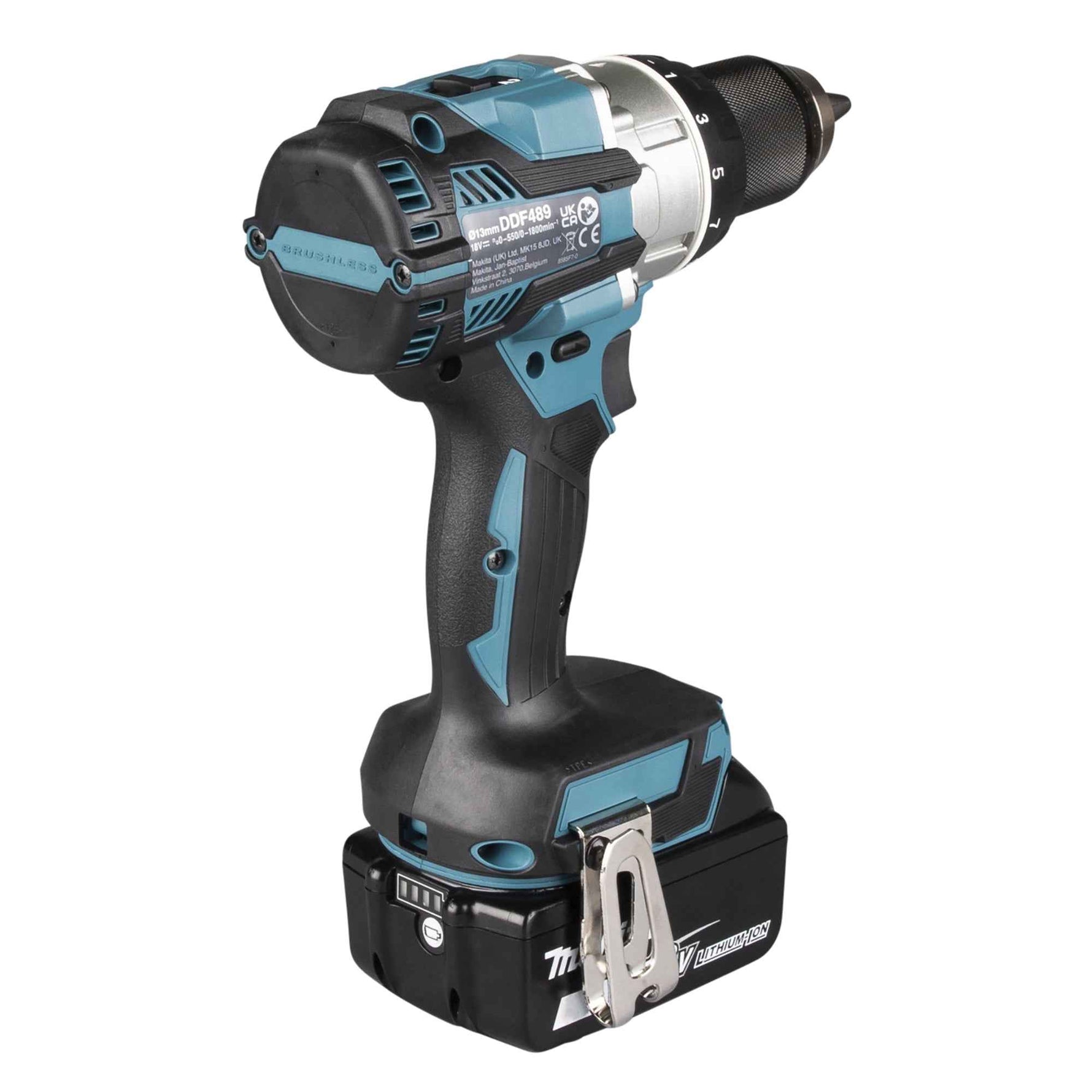Makita® Akkubohrschrauber DDF489RTJ mit Akkupack