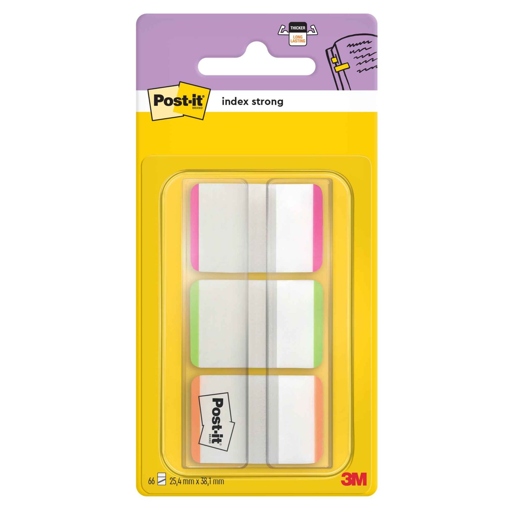 Post-it® Haftstreifen Index Strong
