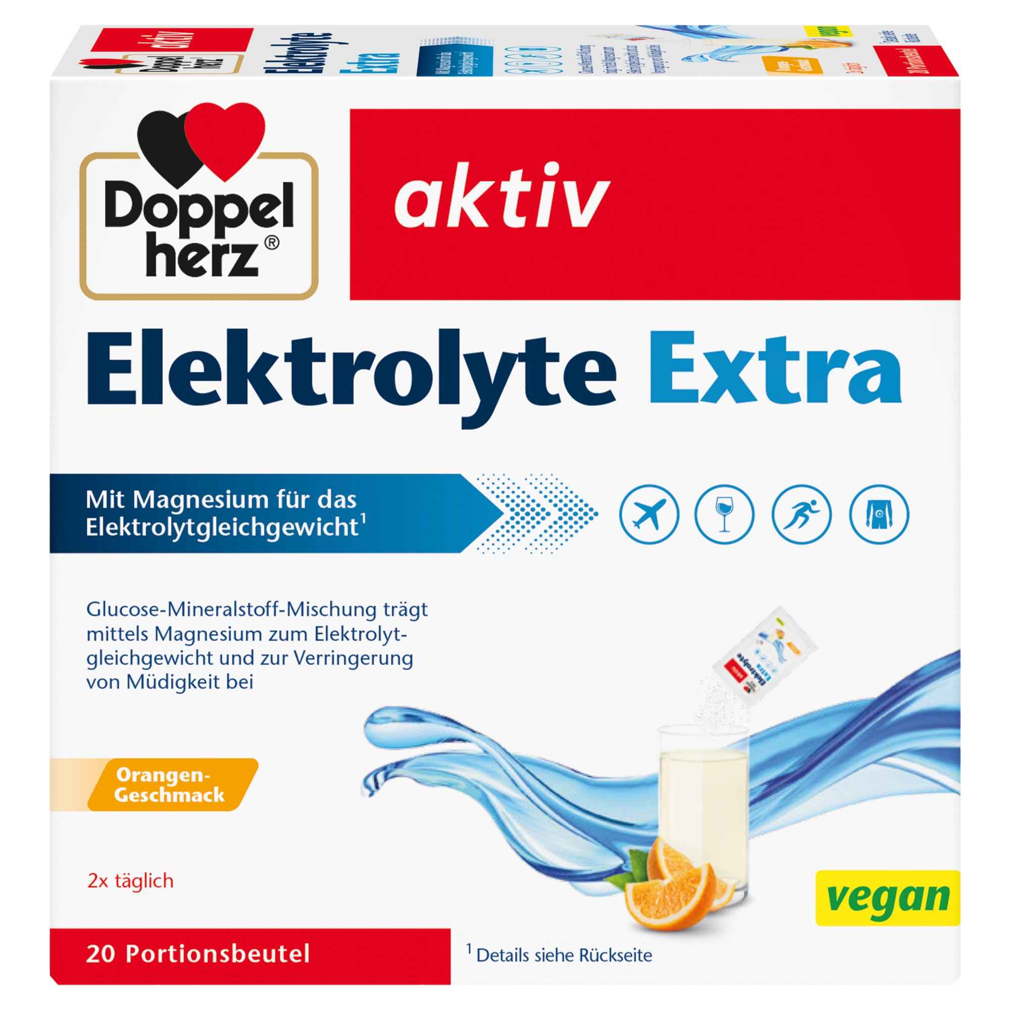 Doppelherz Nahrungsergänzungsmittel aktiv Elektrolyte Extra