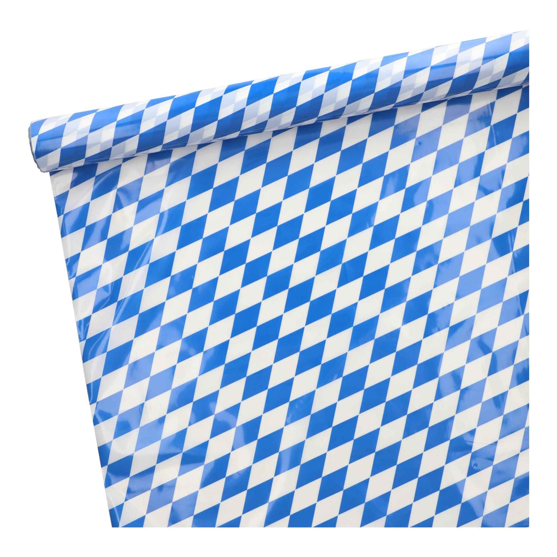 PAPSTAR Tischdecke Bayrisch Blau 100 cm x 20 m (B x L)