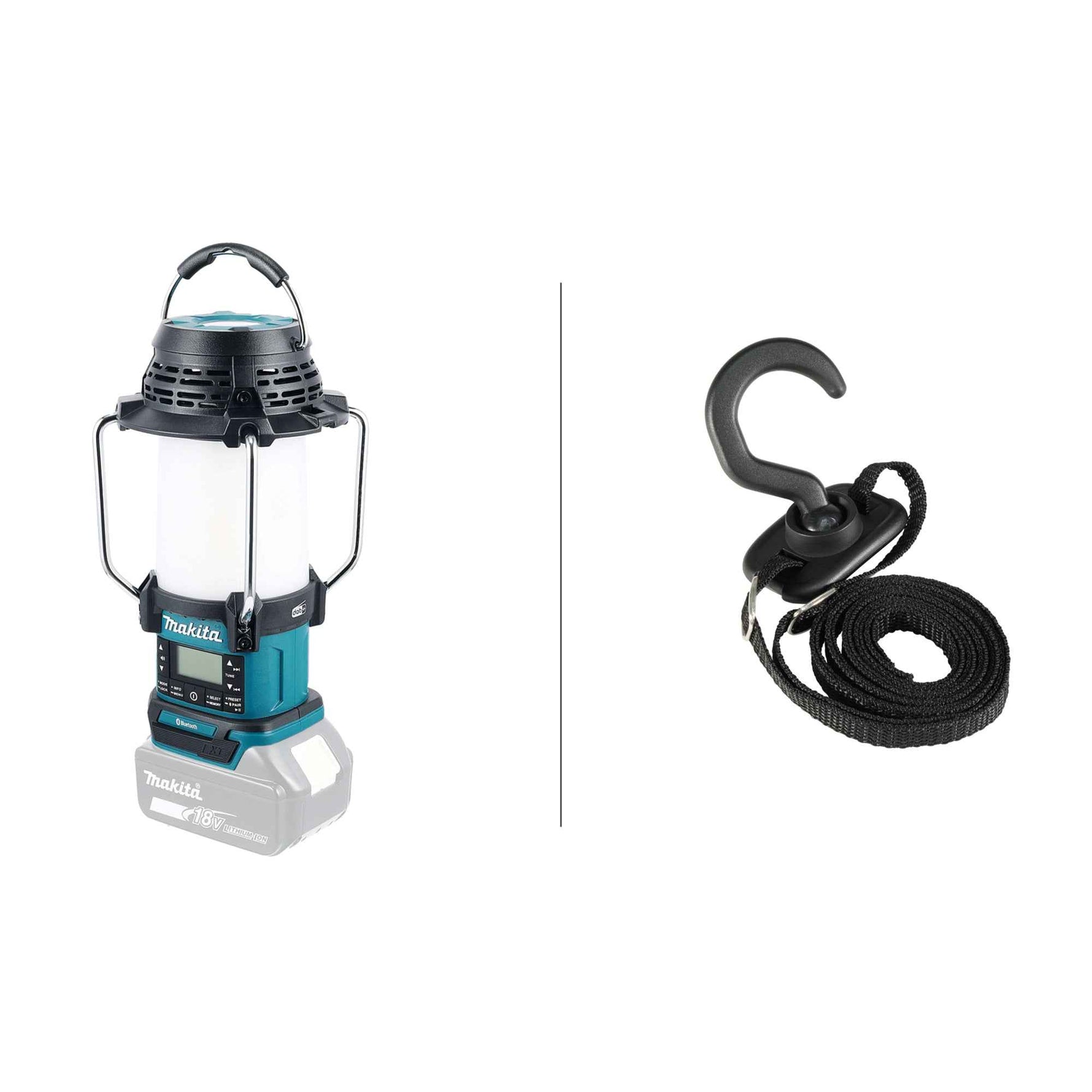 Makita® Baustellenradio DMR056 Zubehör erforderlich