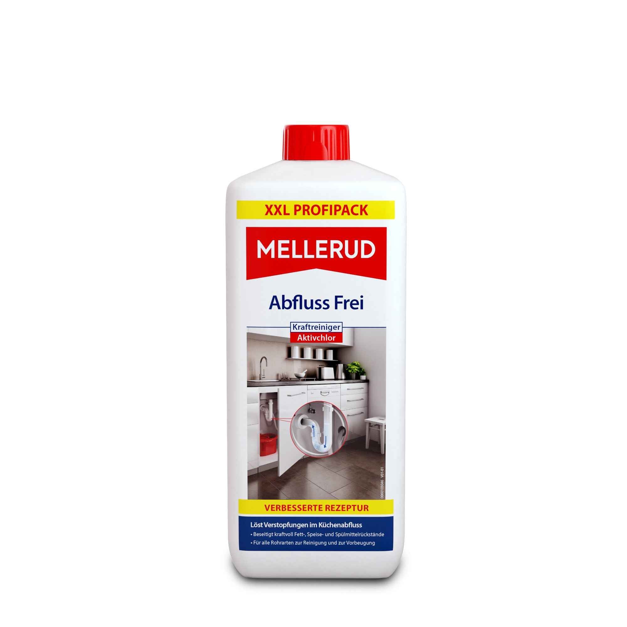Mellerud Abflussreiniger Abfluss Frei Kraftreiniger Aktivchlor