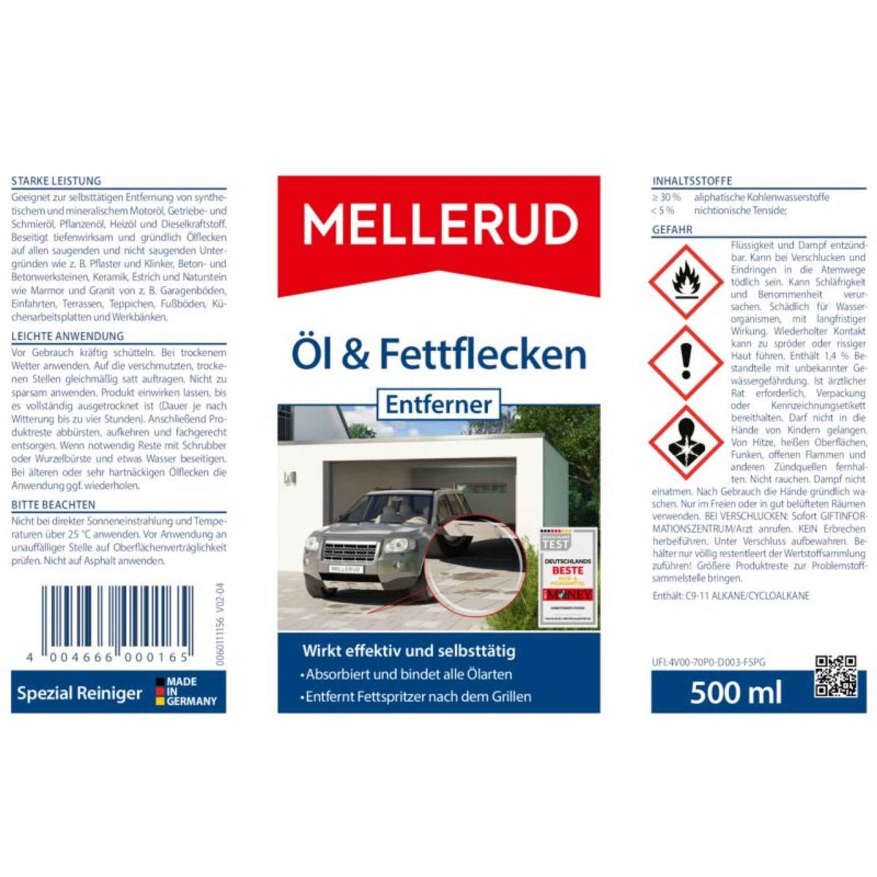 Mellerud Fettlöser Öl & Fettflecken