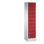 C+P Schließfachschrank Evolo48 mit Sockel 10 Fächer