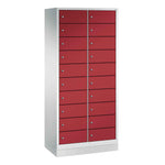 C+P Schließfachschrank Evolo48 mit Sockel 2 x 10 Fächer