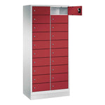C+P Schließfachschrank Evolo48 mit Sockel 2 x 10 Fächer